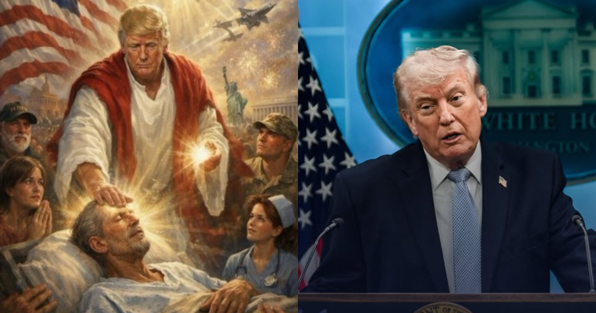 the dementia is getting worse donald trump raises fresh health concerns after bizarre excuse for ai jesus post