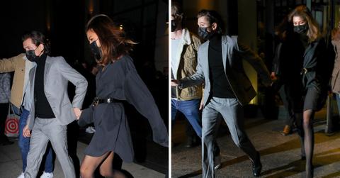 tom holland and zendaya seen holding hands pp