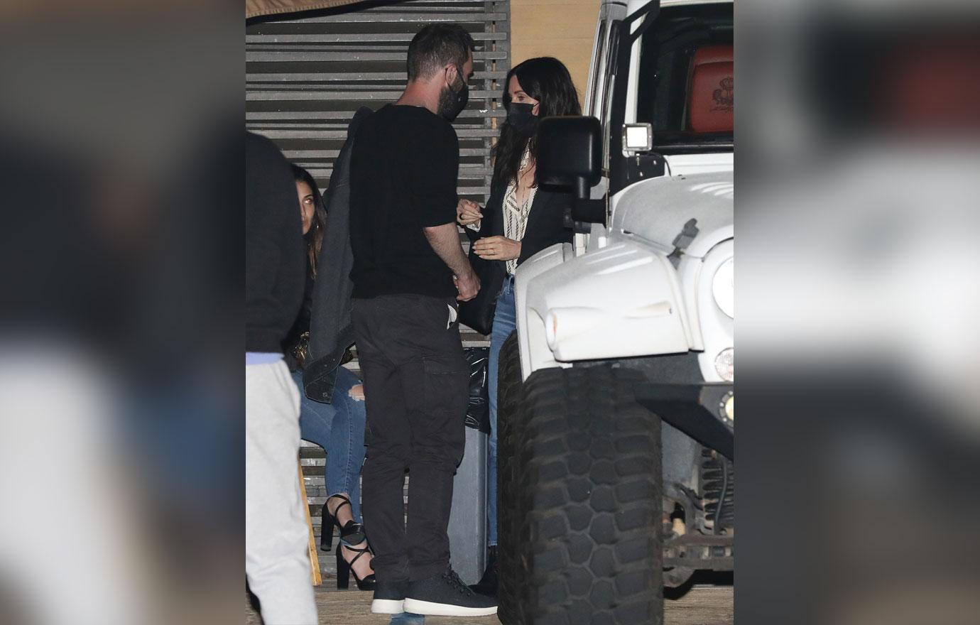 courteney cox and johnny mcdaid have a romantic dinner date at nobu malibu