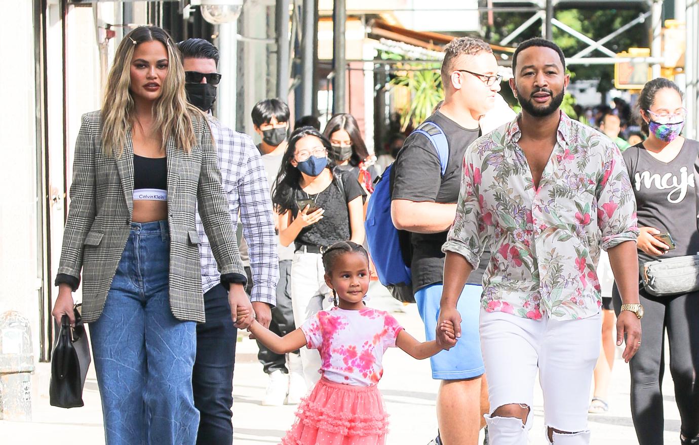 john legend chrissy teigen kids baby