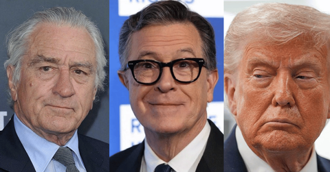 Robert De Niro; Stephen Colbert; Donald Trump
