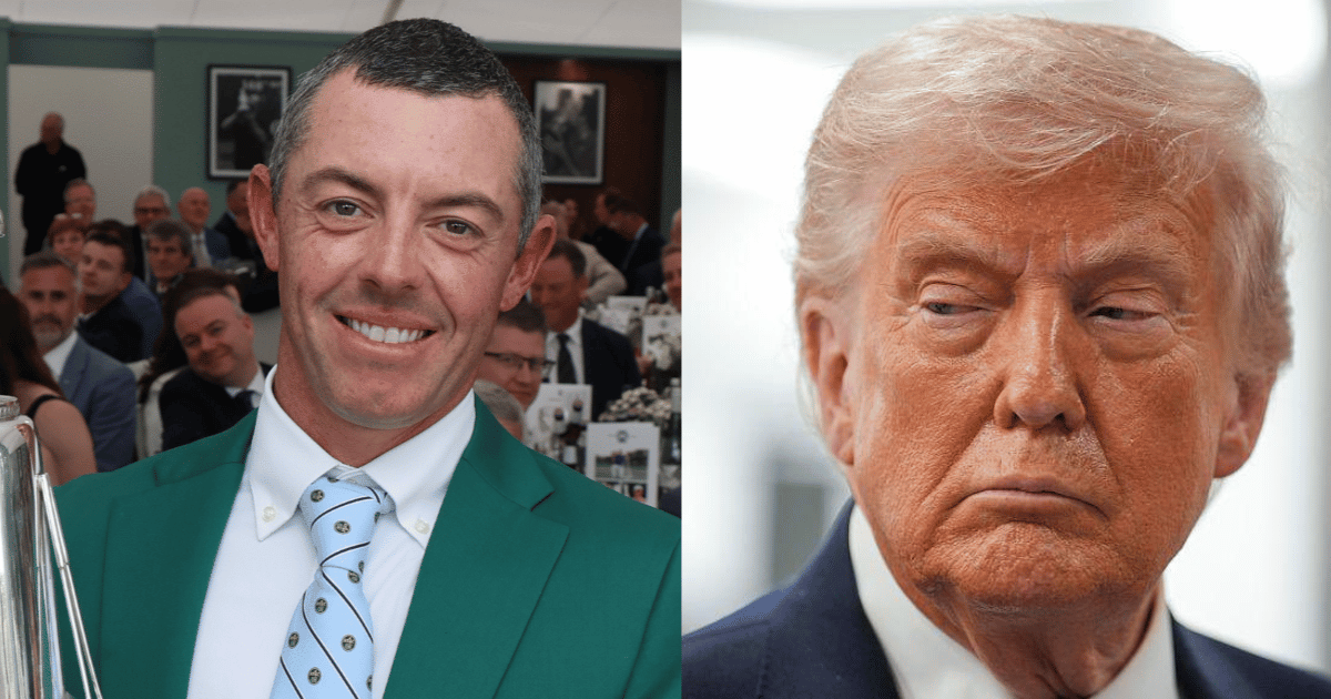 President Trump congratulated Rory for his Masters win.