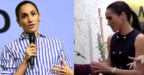Meghan Markle's "creepy" gesture from Australia tour goes viral