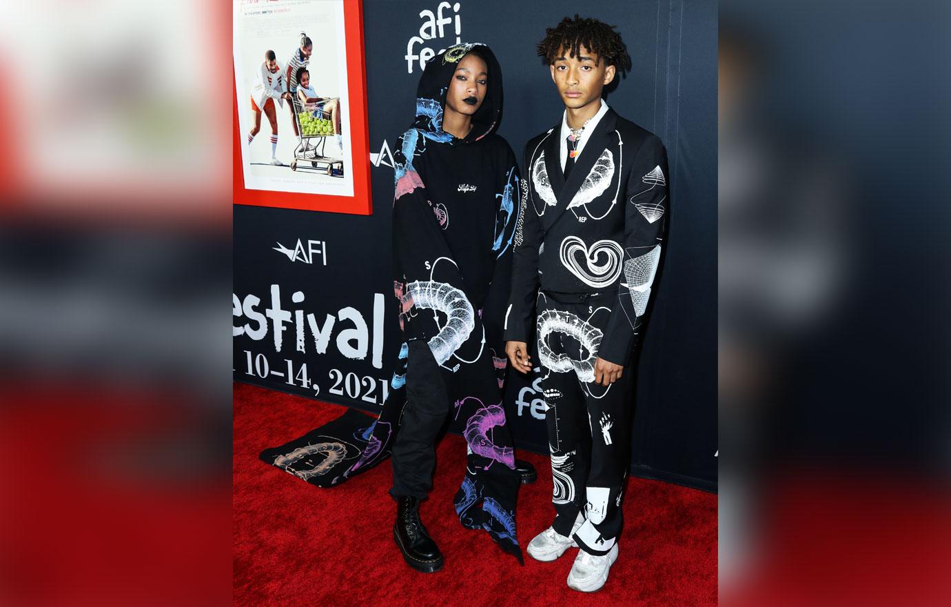 will smith jada family venus serena williams afi fest closing night of king richard