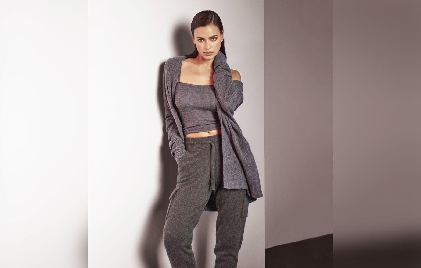 irina shayk wows for naked cashmere