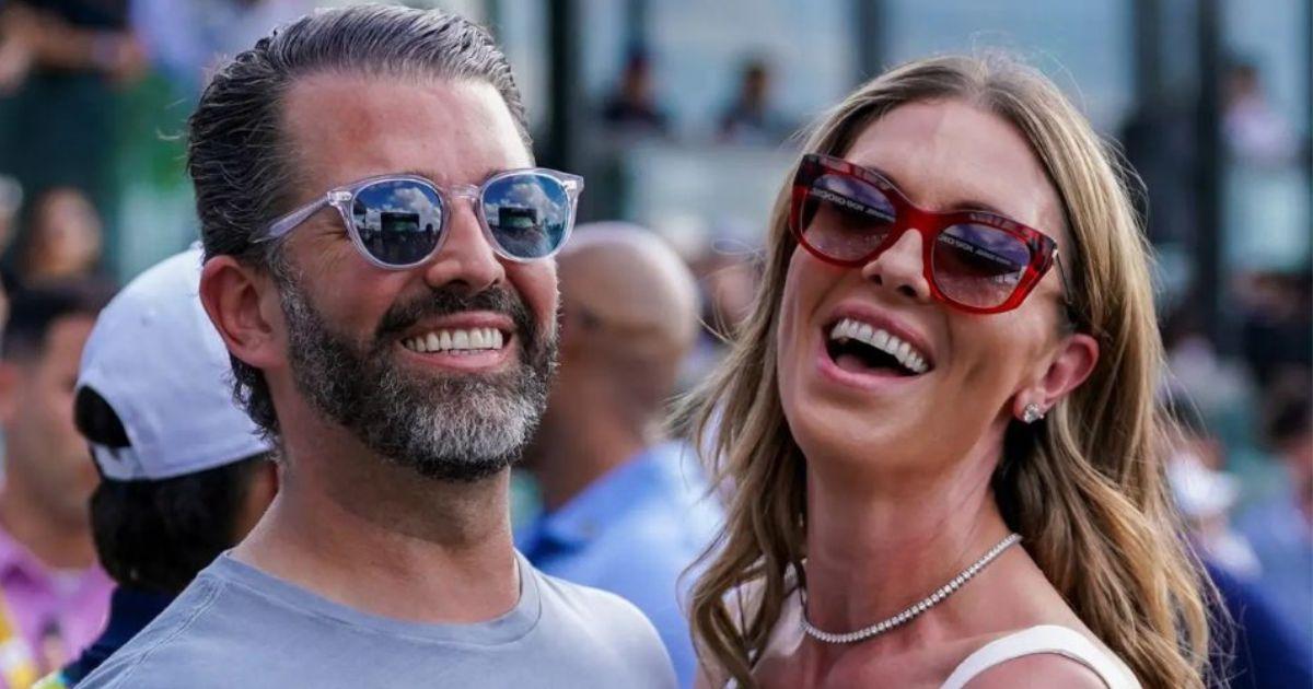 Donald Trump Jr and Bettina Anderson 