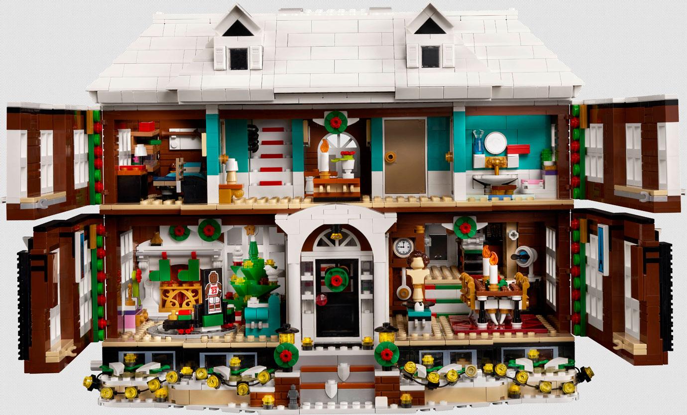 lego house based on the house from the all time festive classic movie home alone