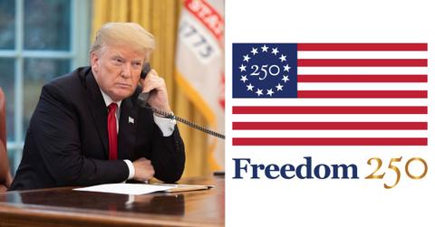Donald Trump; Freedom 250