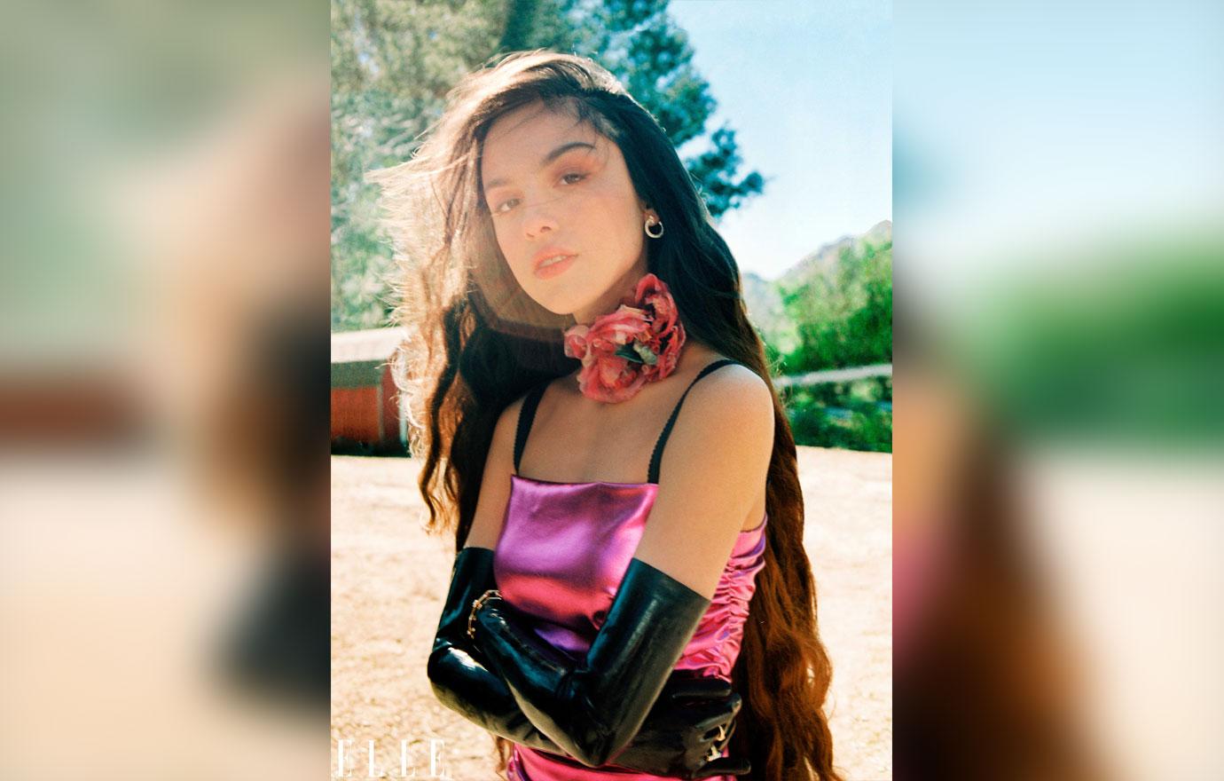 olivia rodrigo covers elles may rising stars issue