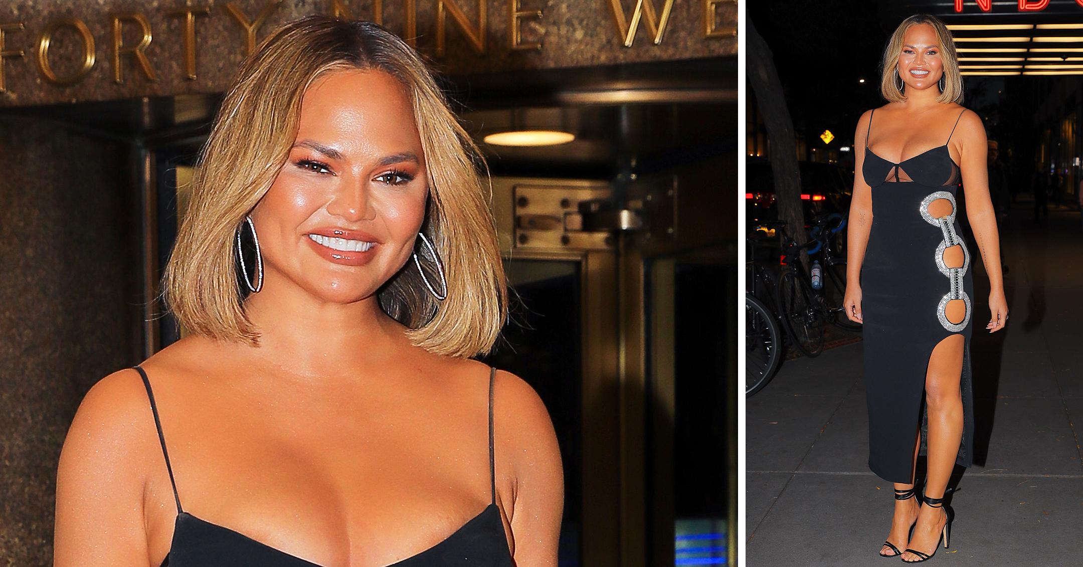 chrissy teigen the tonight show starring jimmy fallon in nyc