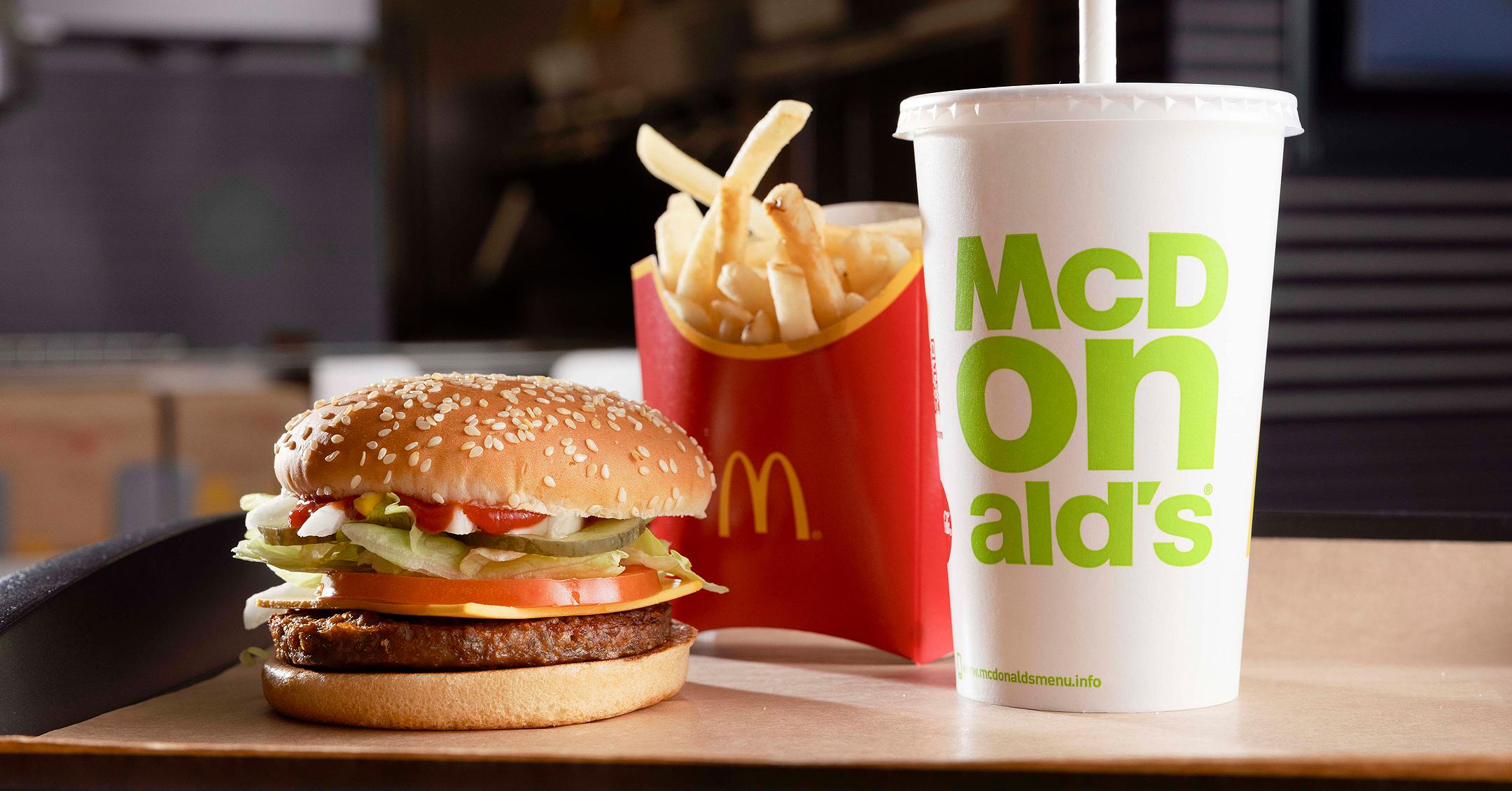 the mcplant mcdonalds to launch first ever plant based burger