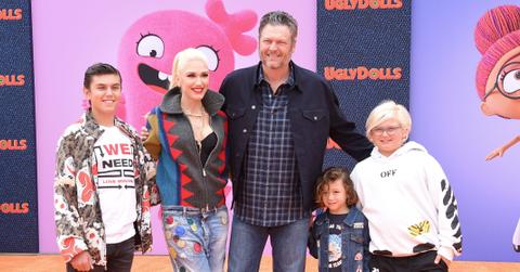 blake shelton love gwen stefanis sons
