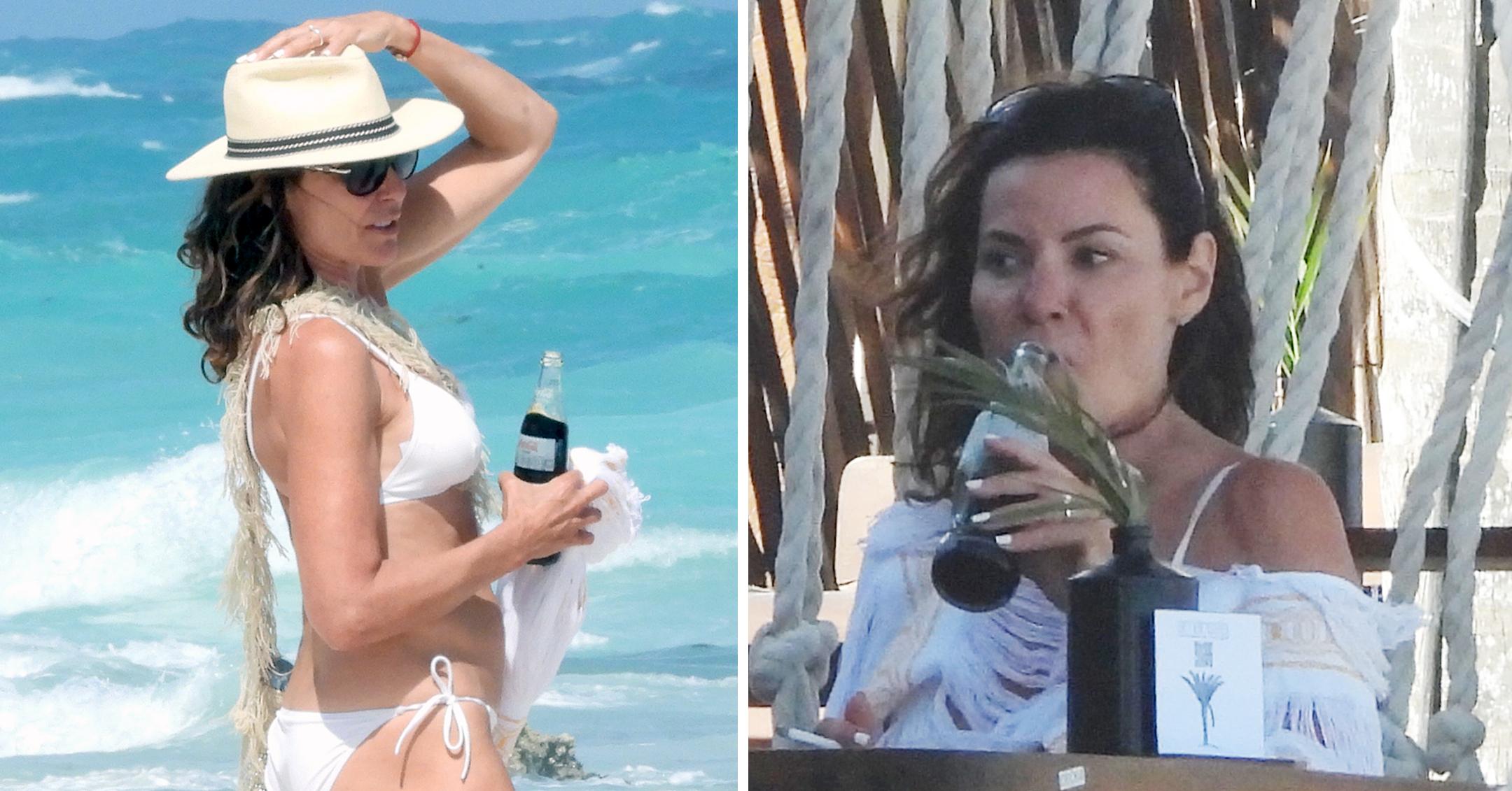 rhony star luann de lesseps shows off bikini body in mexico