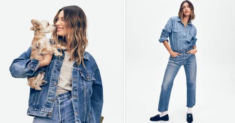 hailey bieber models for levis