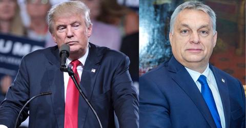 Donald Trump and Viktor Orbán