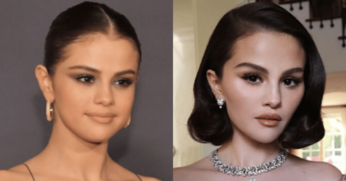 Selena Gomez's public appearance at a store in the UK started a big debate on social media.