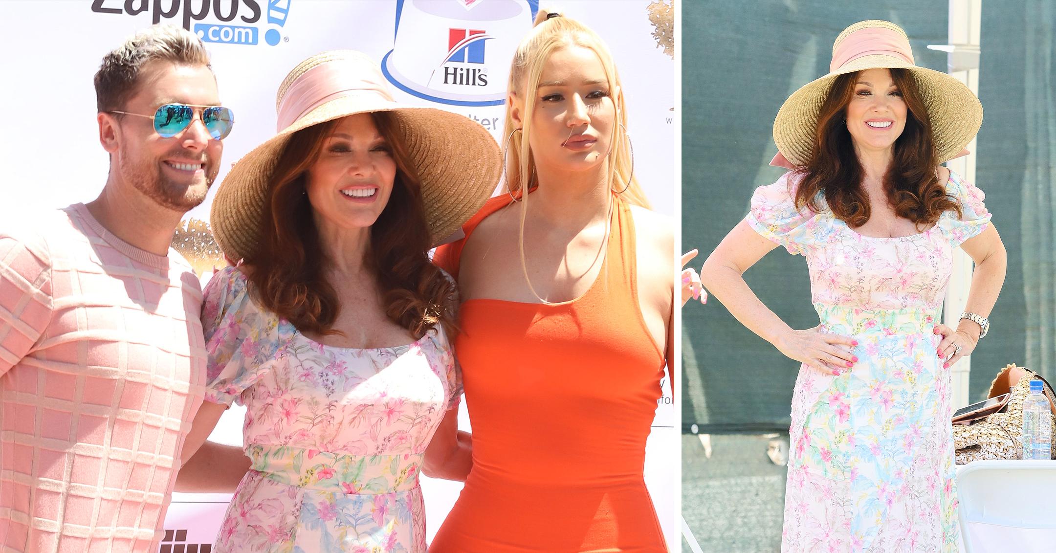 lisa vanderpump throws a world dog day event and invites iggy azalea and friend lance bass