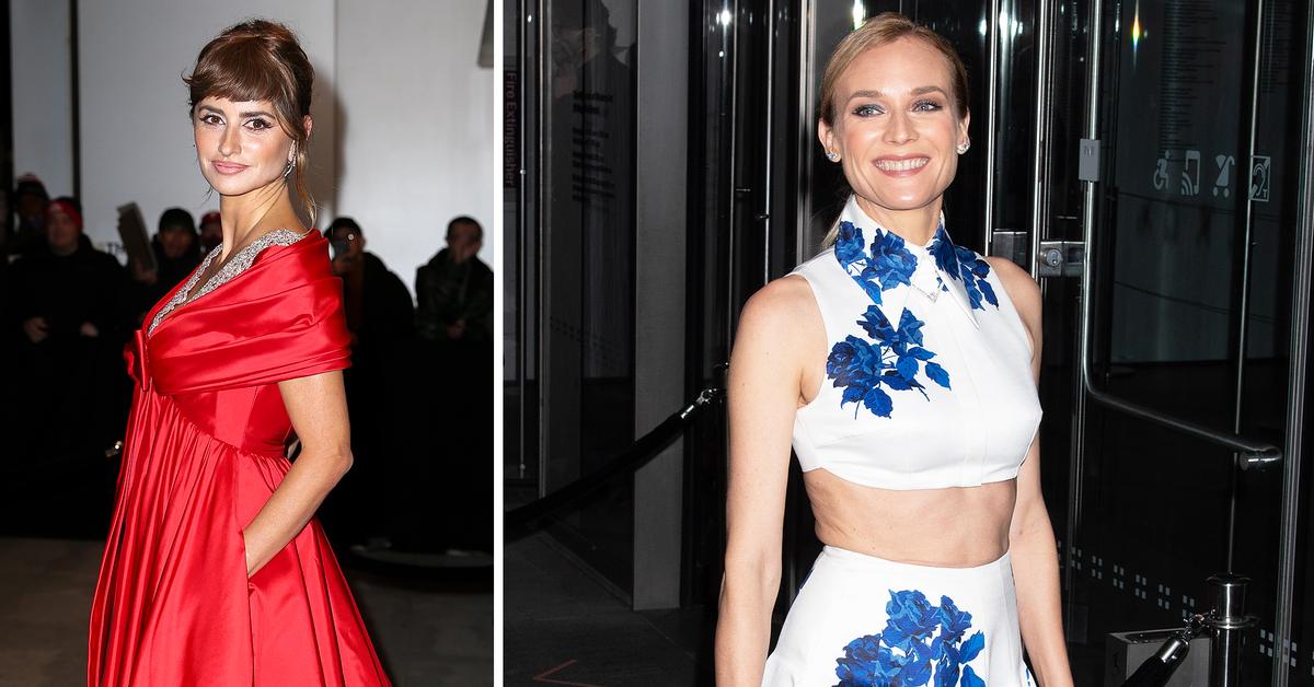 Diane Kruger simply stuns in a matching set at the MoMA Film Benefit:  Honoring Penelope Cruz