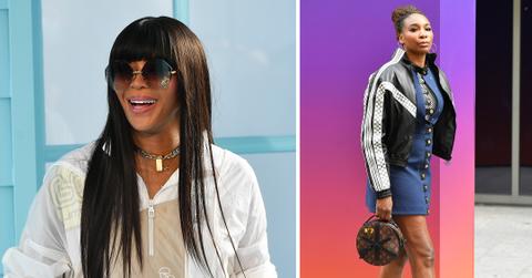 naomi campbell venus williams louis vuitton fall winter show in paris