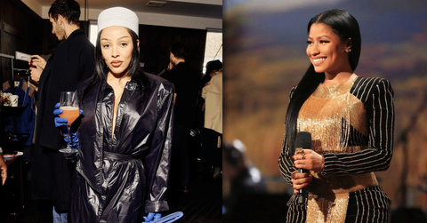 Doja Cat ignited feud rumors with Nicki Minaj.