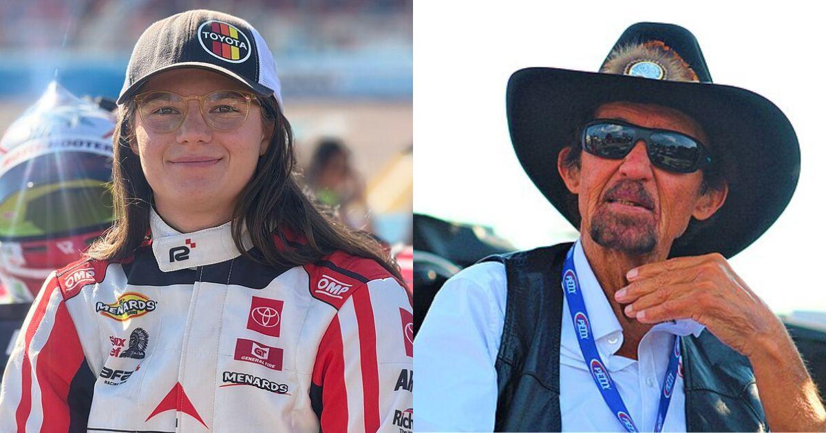 Isabella Robusto and Richard Petty