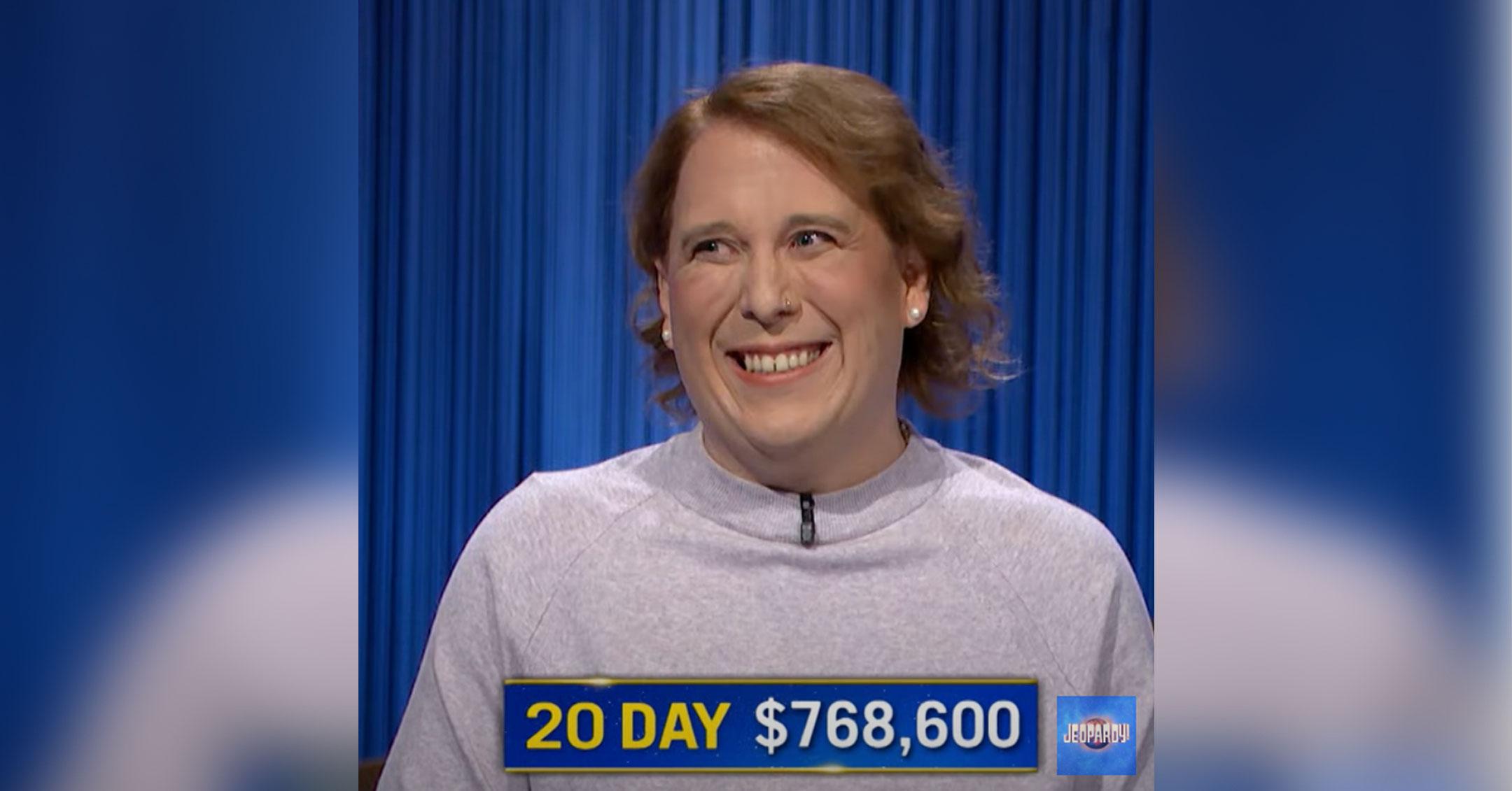 jeopardy contestant amy schneider makes history  wins pp