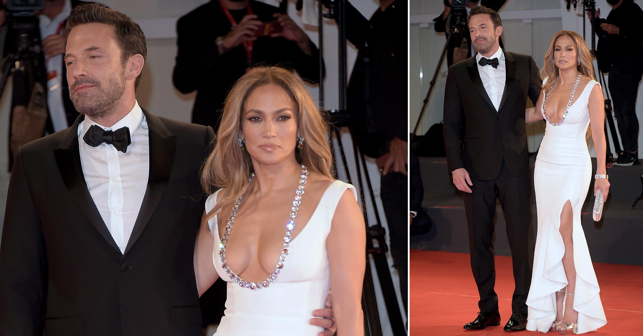 jennifer lopez and ben affleck at the venice film festival