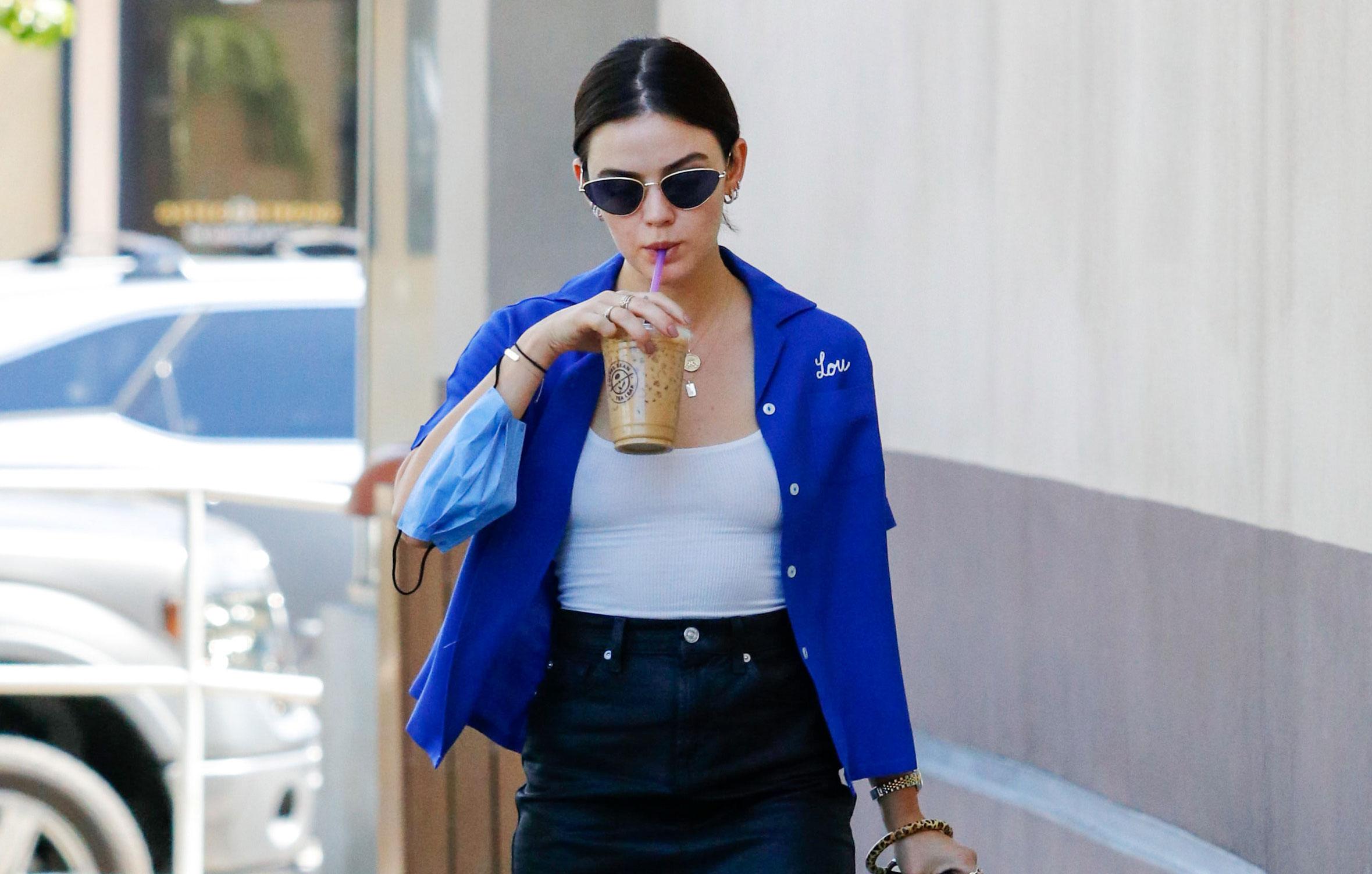 lucy hale out and about