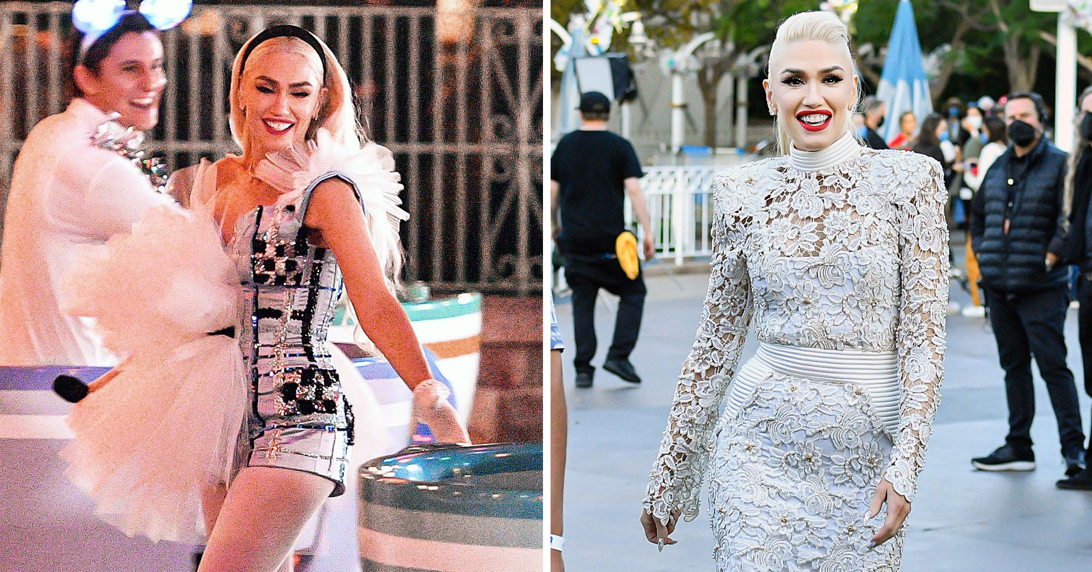 gwen stefani disneyland  dresses mh