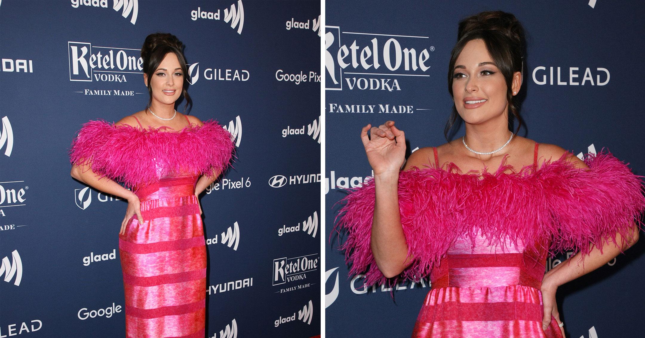 kacey musgraves arriving at rd annual glaad media awards pp