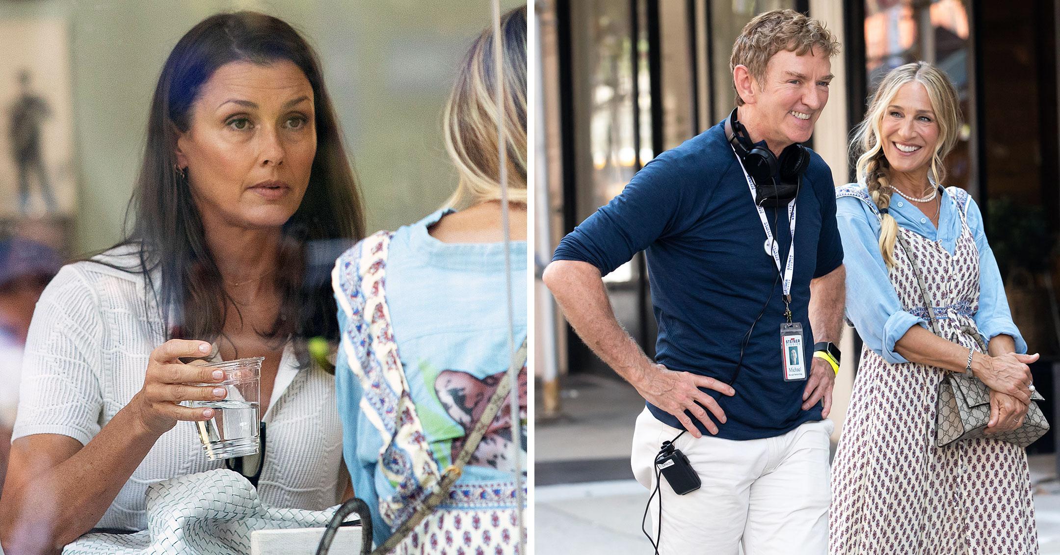 Bridget Moynahan Spotted on the Set of the Sex and the City Revival