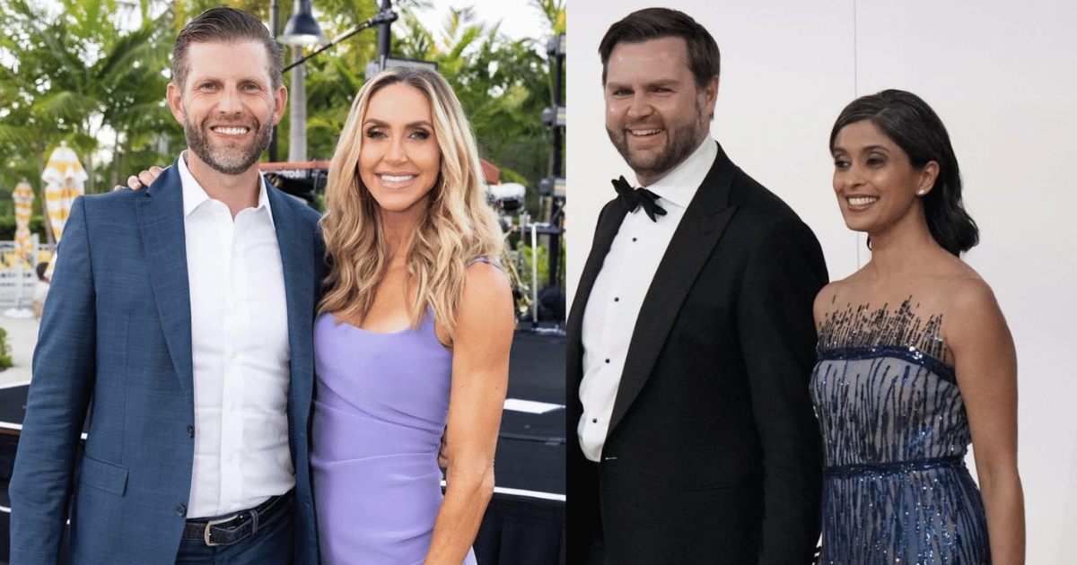 Lara and Eric Trump have 2 kids.