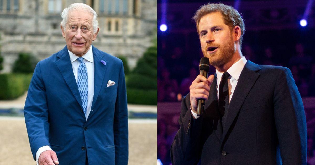 King Charles and Prince Harry