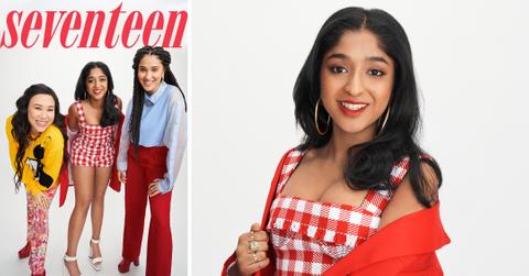 never have i ever stars maitreyi ramakrishna lee rodriguez ramona young featured on seventeen digital cover