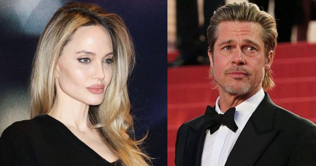 Angelina Jolie and Brad Pitt