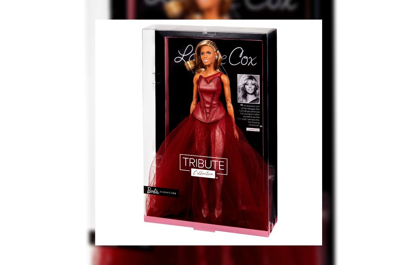 Laverne Cox's Red Dress At 50th Birthday With Barbie Doll: Photos