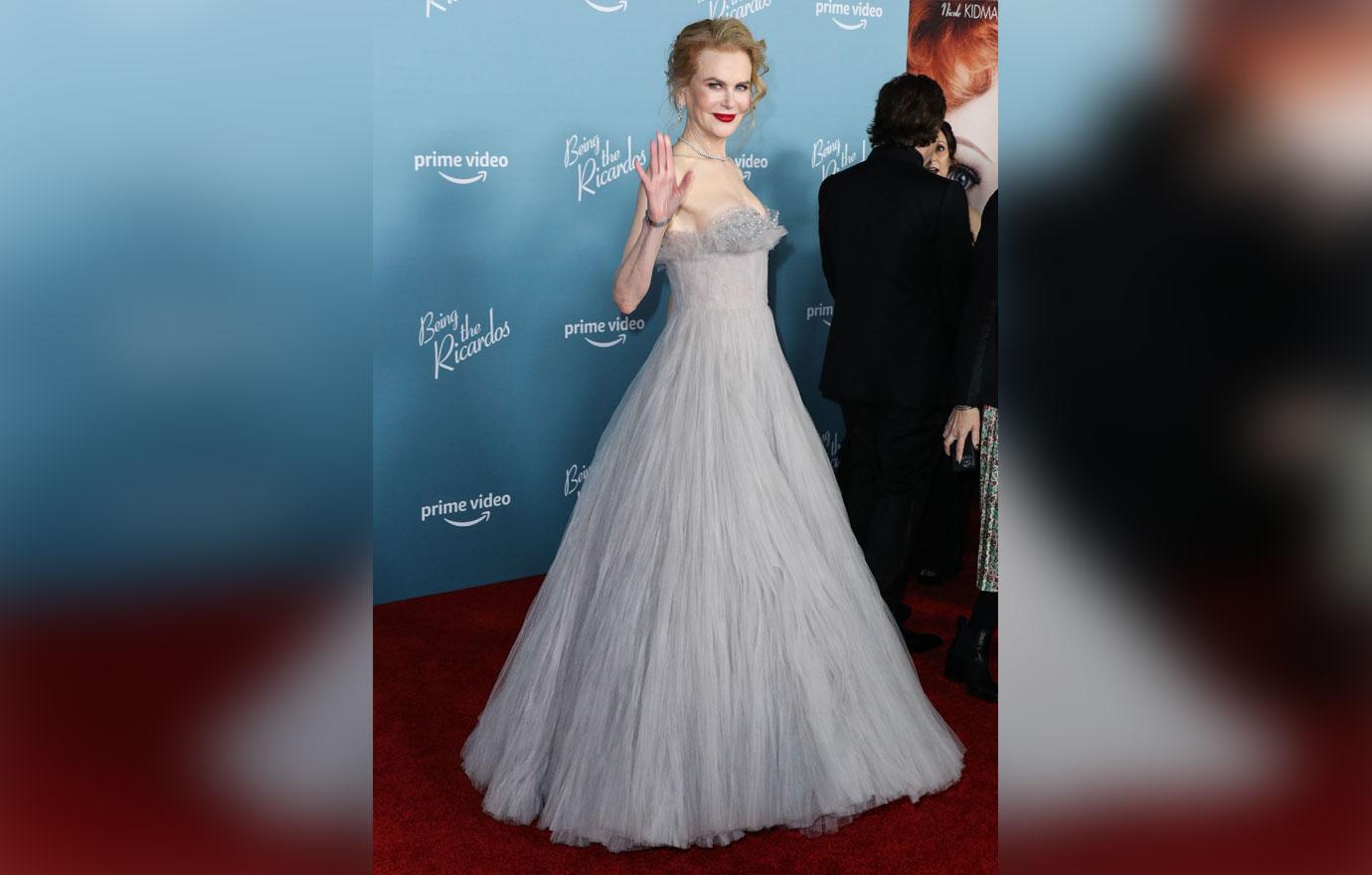 nicole kidman attends being the ricardos la premiere