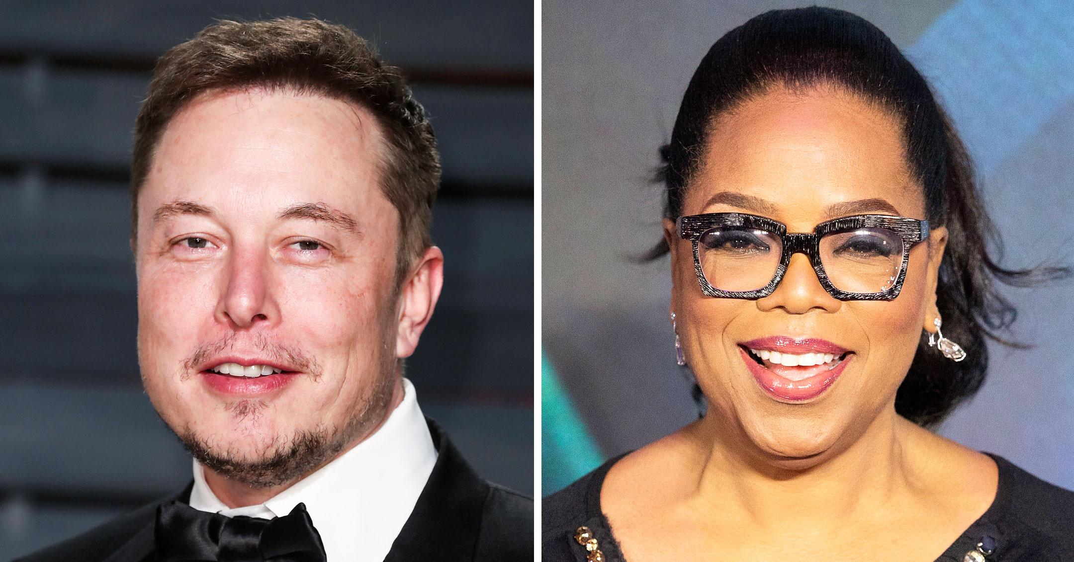 Elon Musk y Oprah Winfrey son los que más influyen en los precios de las empresas