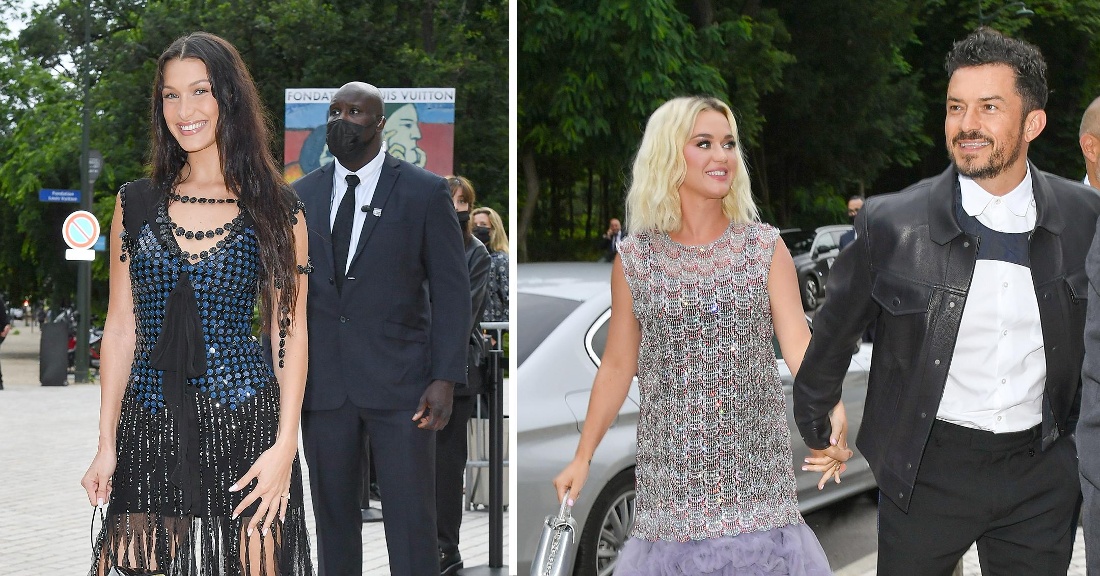 Katy Perry attends the Louis Vuitton Parfum Dinner at Fondation