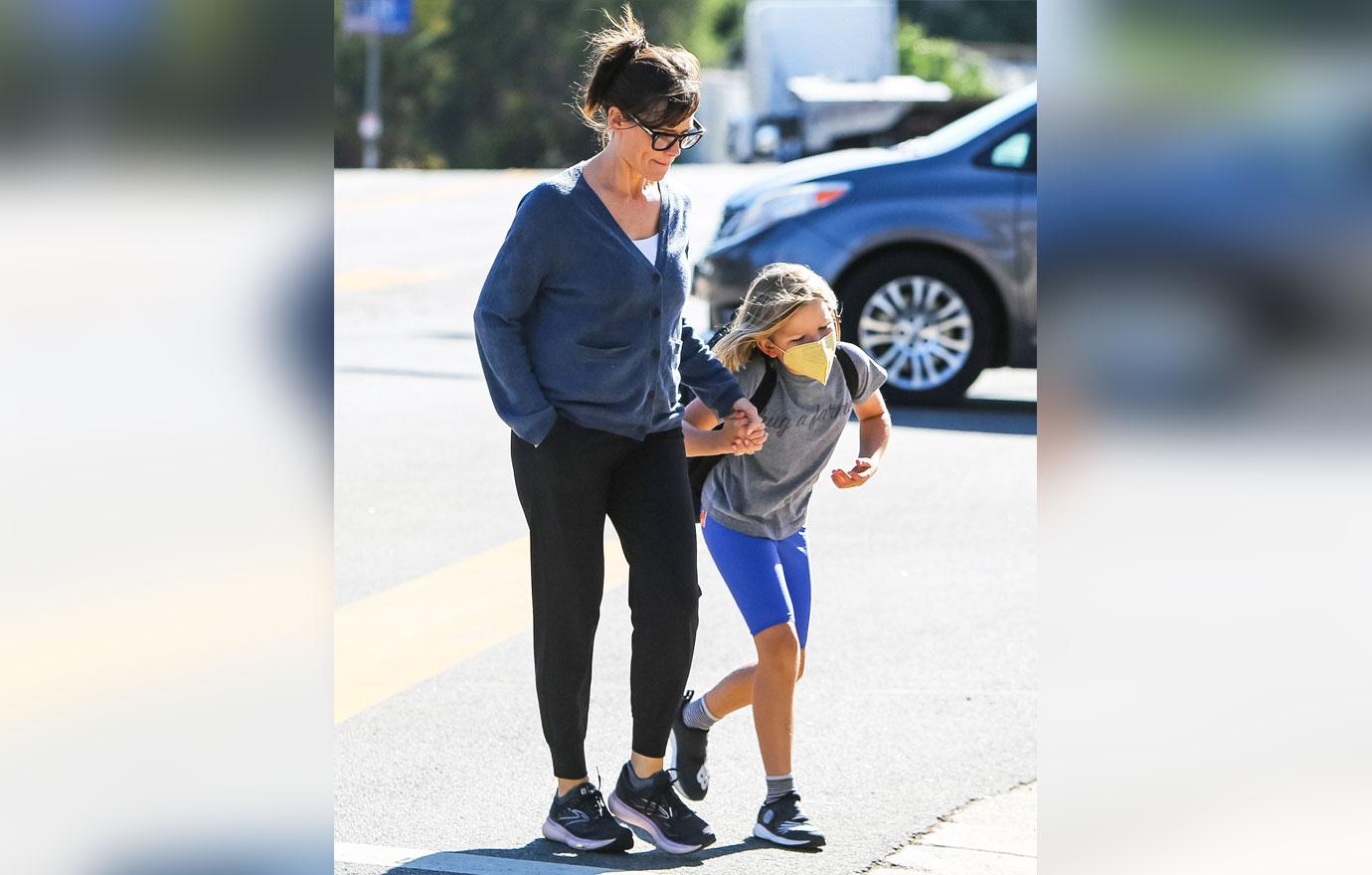 jennifer garner runs errands with son samuel in los angeles photos