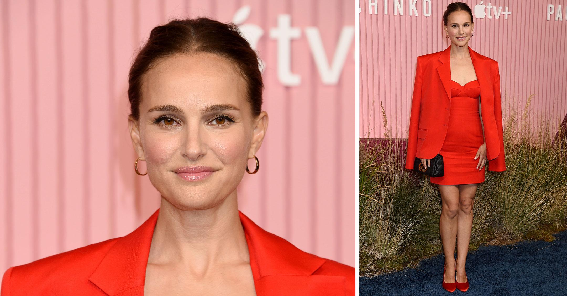 natalie portman at apple tv pachinko global premiere event pp