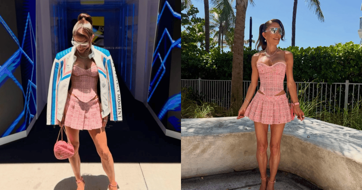 Bethenny Frankel at the Miami Grand Prix 2026.