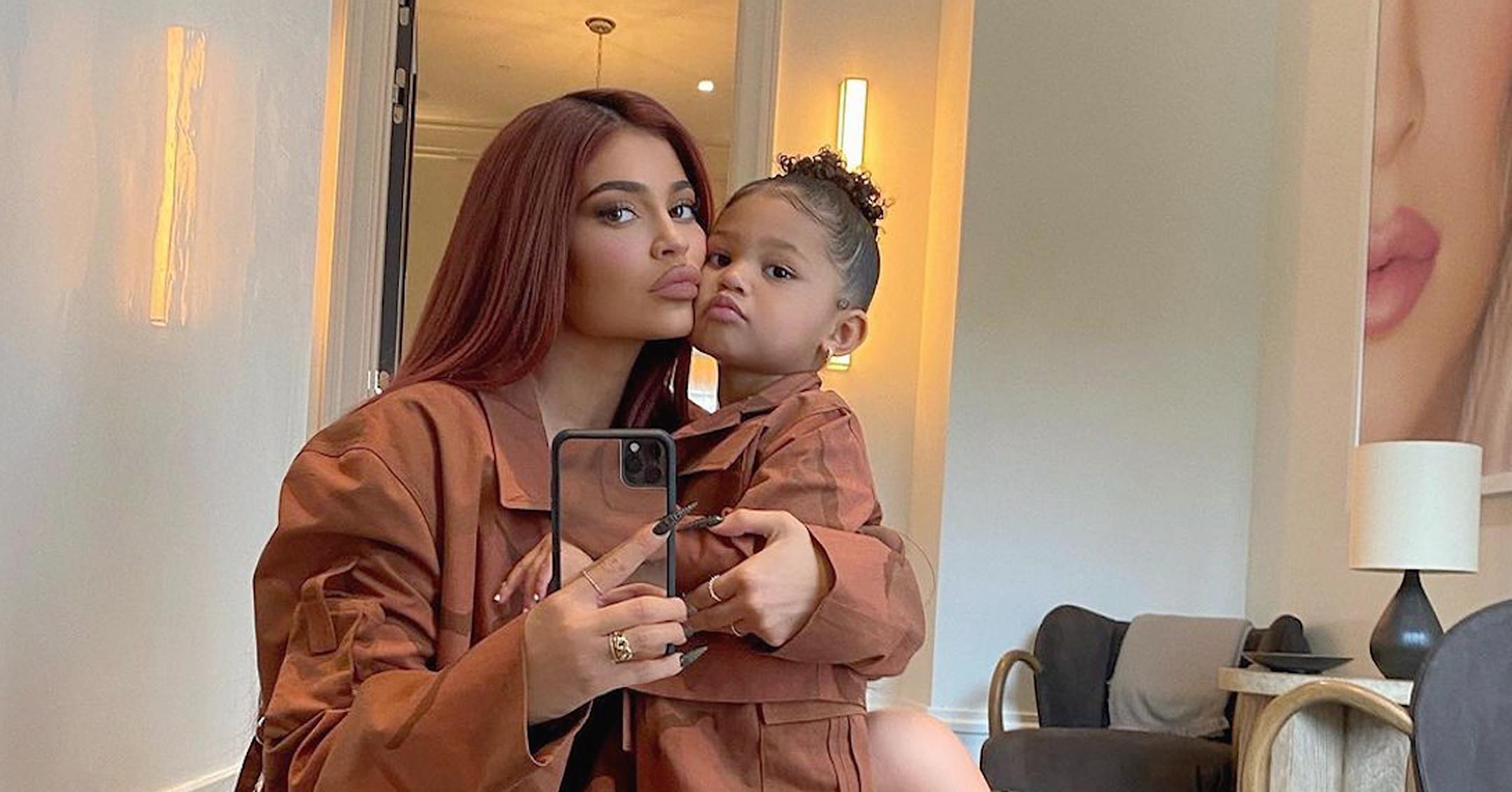 taking care of stormi second nature for kylie jenner also gives credit to team