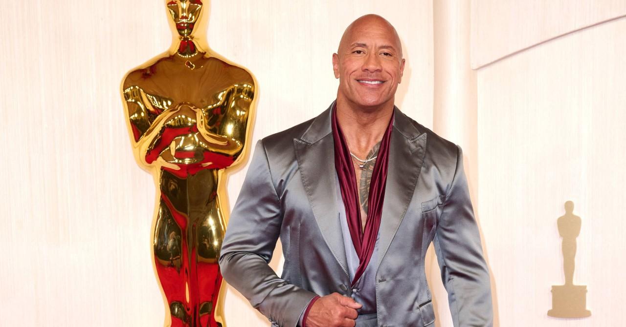 Photo of Dwayne Johnson. 