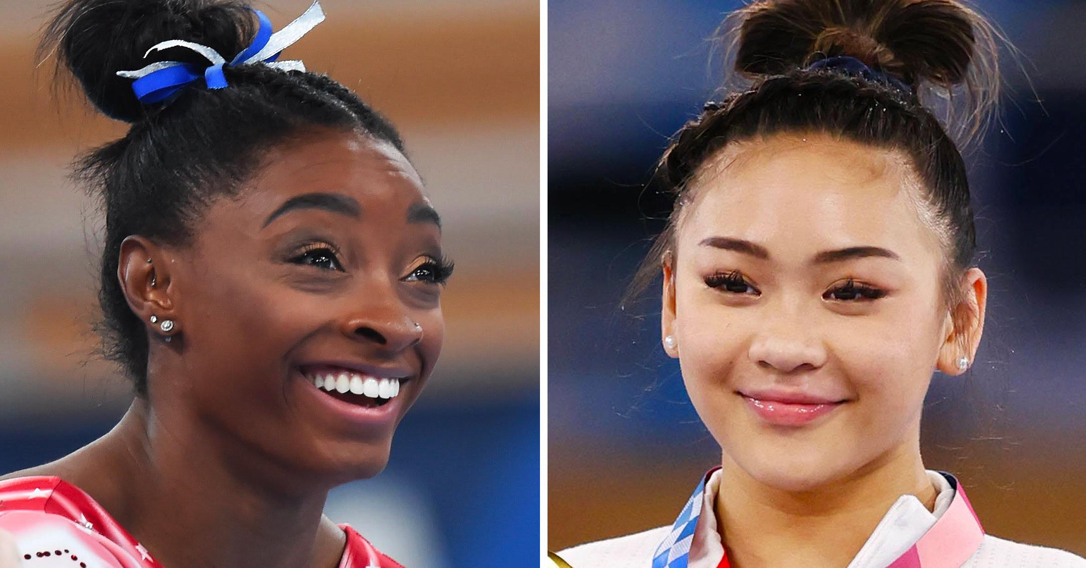 simone biles gifts teammate suni lees paralyzed dad an electric wheelchair