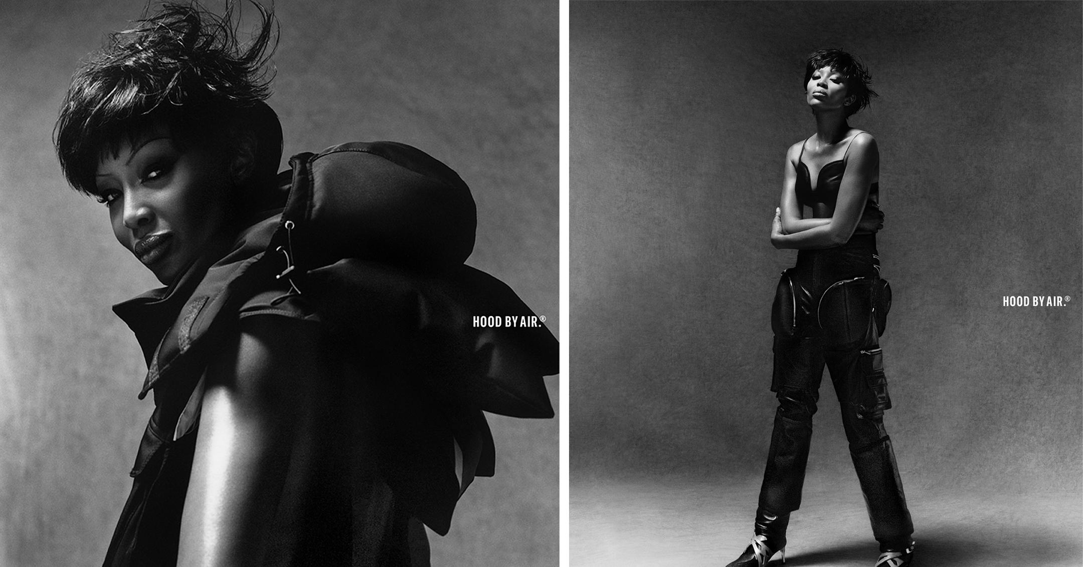 mh naomi campbell models for hood by air