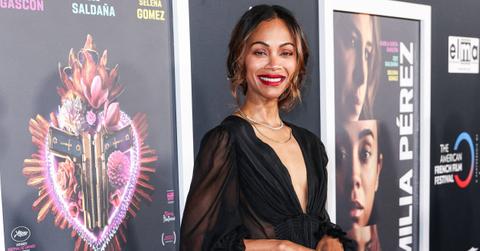 Photo of Zoe Saldaña.