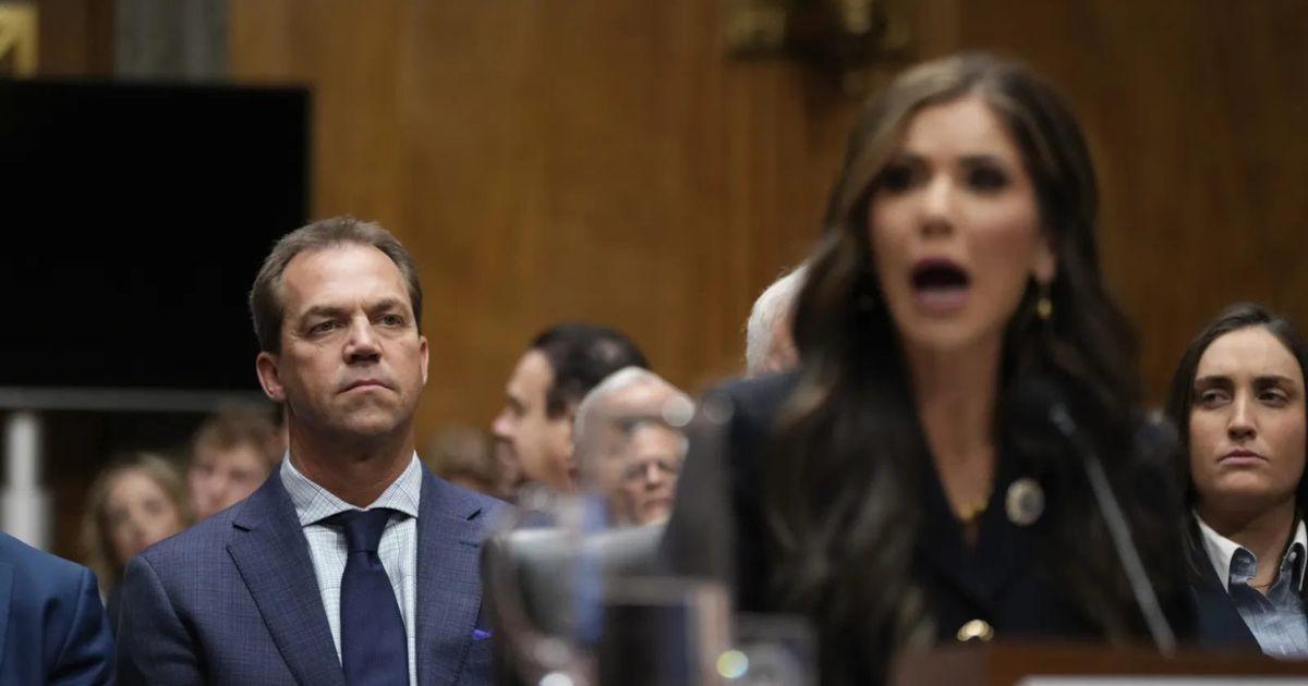 Kristi Noem and Bryon Noem