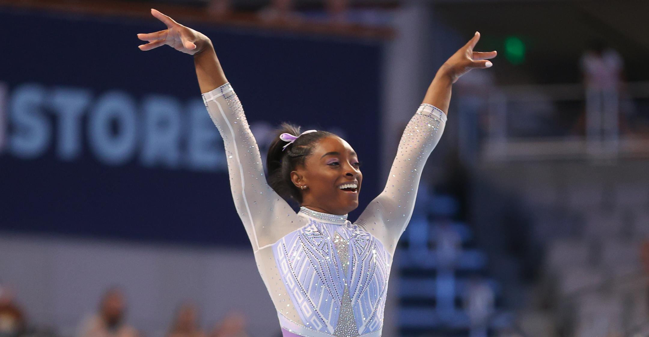 Simone Biles on the importance of doing your best, taking care of