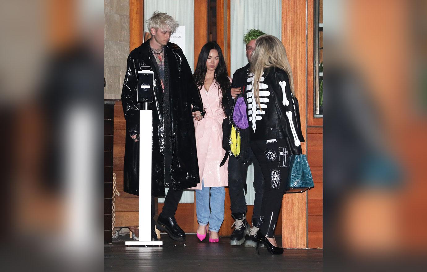 megan fox and machine gun kelly do a double date with avril lavigne and mod sun